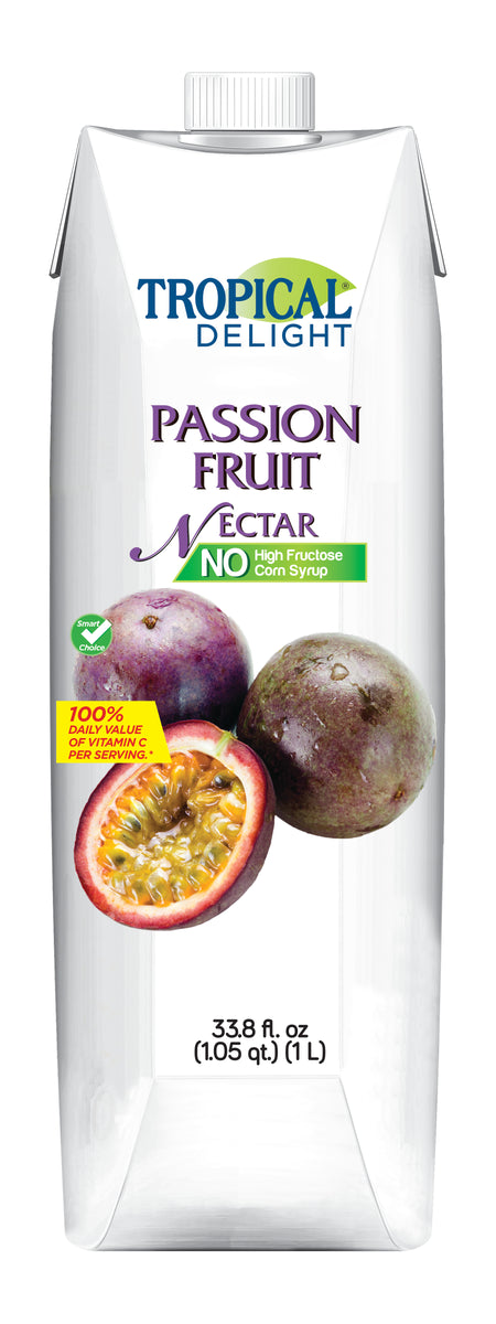 Passion Fruit Nectar – Tropical Delight Beverages