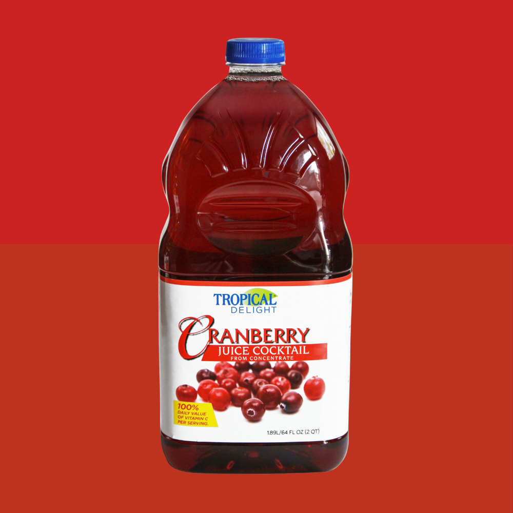 Concentrated top cranberry juice